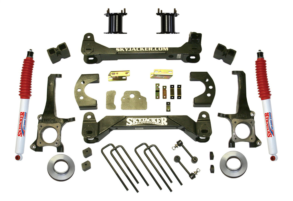 Skyjacker TU760BKH-R 6IN. KIT; 07-14 TUNDRA; SPC; 2HYD for Select Toyota Tundra