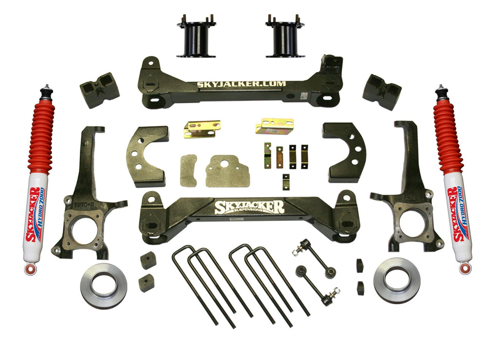 Skyjacker TU760BKH 6IN. KIT; 07-14TUNDRA; SPACR; HYD for Select Toyota Tundra