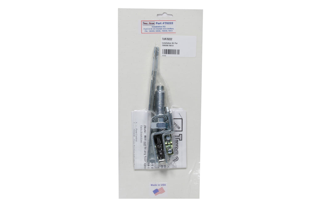 TURBO ACTION 70222 Installation Kit For 70003B/70013
