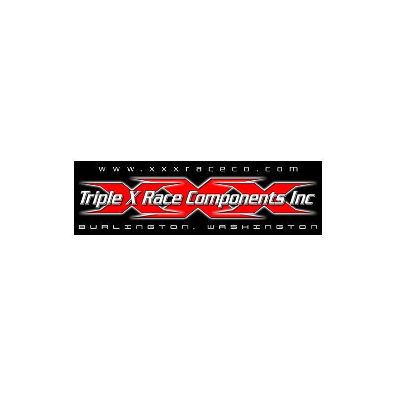 TRIPLE X RACE COMPONENTS AV-0001 Triple X Decal 3x10