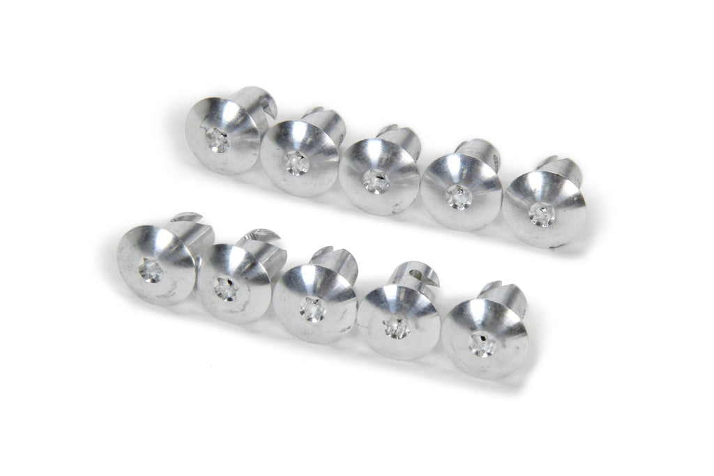TRIPLE X RACE COMPONENTS CH-4417-10 Torx Head Button Alum .500 Long 10pk