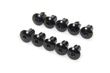 Load image into Gallery viewer, TRIPLE X RACE COMPONENTS CH-4417BLK-10 Torx Head Button Alum .500 Long Black 10pk