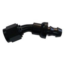 Load image into Gallery viewer, TRIPLE X RACE COMPONENTS HF-13006-BLK #6 30 Degree Hose End Push Lock
