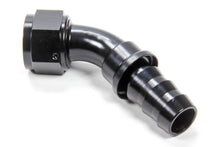 Load image into Gallery viewer, TRIPLE X RACE COMPONENTS HF-14516-BLK #16 45 Degree Hose End Push Lock