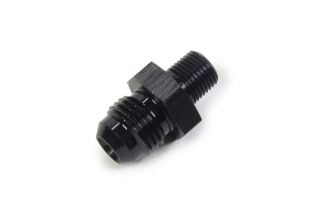 TRIPLE X RACE COMPONENTS HF-90061-BLK AN to NPT Straight #6 x 1/8