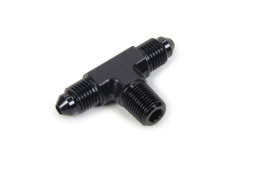 TRIPLE X RACE COMPONENTS HF-92031-BLK #3 X 1/8 NPT Tee On Branch