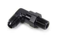 Load image into Gallery viewer, TRIPLE X RACE COMPONENTS HF-93062-BLK AN to NPT Swivel 90 Deg #6 x 1/4