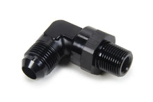 Load image into Gallery viewer, TRIPLE X RACE COMPONENTS HF-93083-BLK AN to NPT Swivel 90 Deg #8 x 3/8