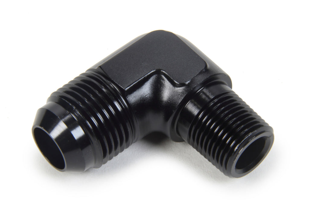 TRIPLE X RACE COMPONENTS HF-99103-BLK AN to NPT 90 Degree #3 x 3/8