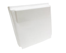 Load image into Gallery viewer, TRIPLE X RACE COMPONENTS MID-BW-5448 Midget Dash Inside The Rail White