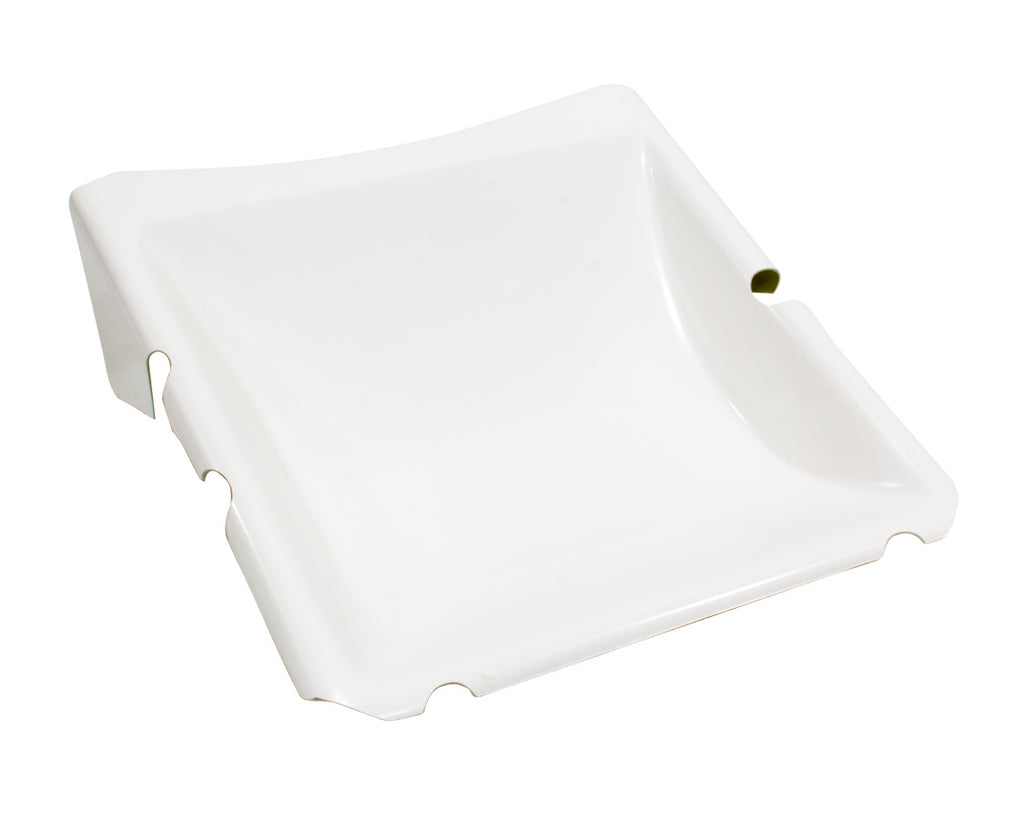 TRIPLE X RACE COMPONENTS MID-BW-5497 Midget Nose Inside The Rail White