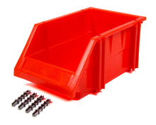 Load image into Gallery viewer, TRIPLE X RACE COMPONENTS PA-PBIN-8077 Plastic Storage Bin Red 9-1/2 x 6-1/4 x 4-1/2