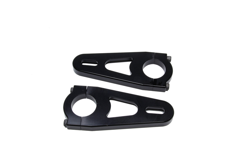 TRIPLE X RACE COMPONENTS SC-CH-7250-BLK Tail Tank Clamps For Sprintcar Black