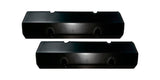 TRIPLE X RACE COMPONENTS SC-EG-0003BLK Valve Cover Set SBC Billet Rail Black