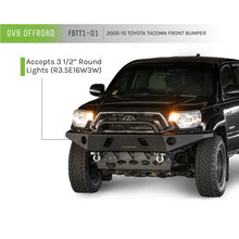 Load image into Gallery viewer, Tacoma-Front-Bumper-Winch-Ready-05-15-Toyota-Tacoma-Black-Powdercoat-Dv8-Offroad