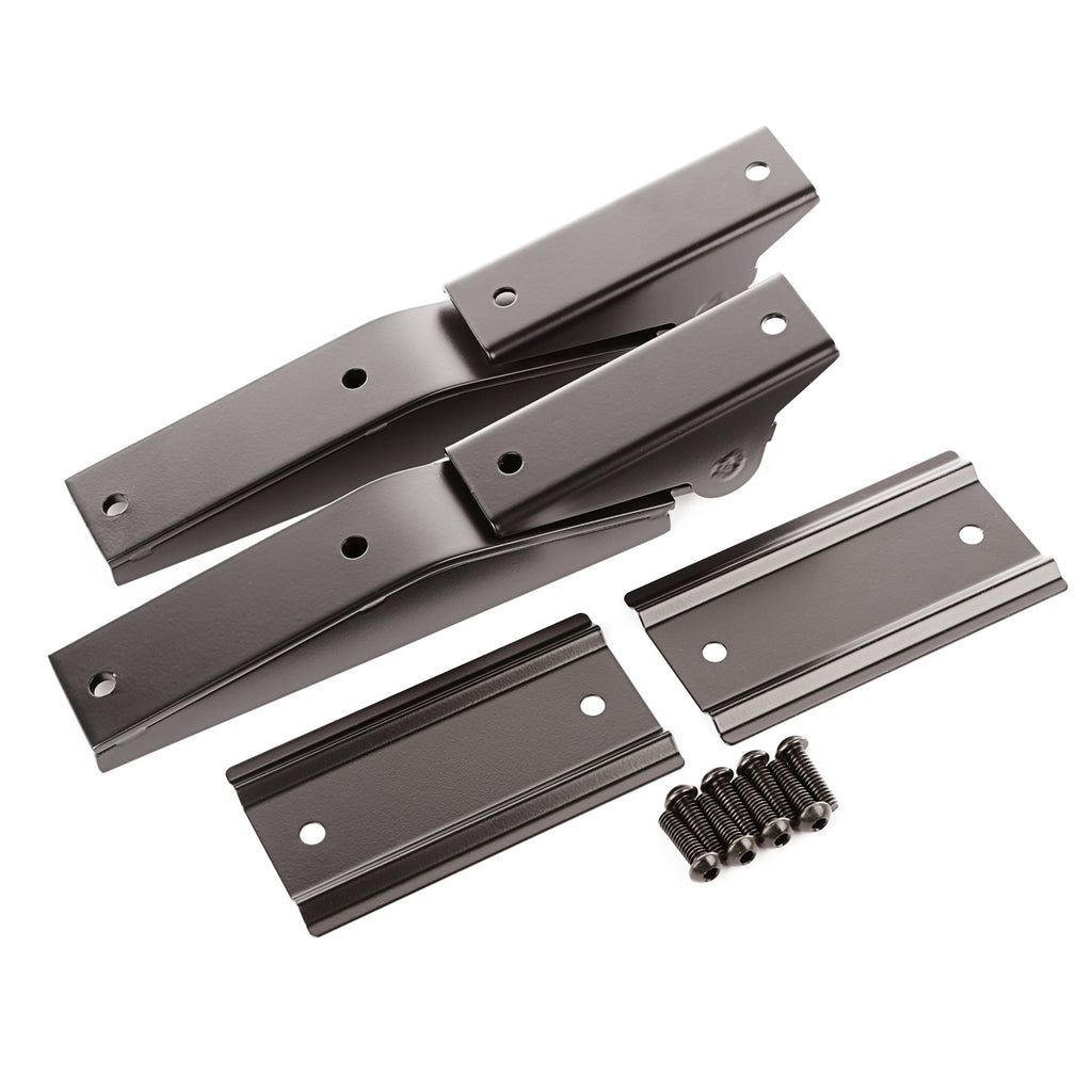 Tailgate-Hinge-Kit,-Black;-97-06-Jeep-Wrangler-Tj