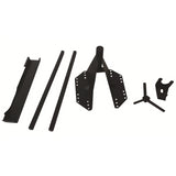 TRAILFX J035T Tailgate Mounted 36 In Max Tire Size Textured Black Steel W/3rd Brak Light Reloc