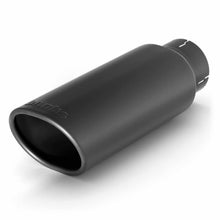 Load image into Gallery viewer, Tailpipe-Tip-Kit---Ss-Obround-Angle-Cut---Black---3In-Tube---3.75In-X-4.5In-X-11.5In