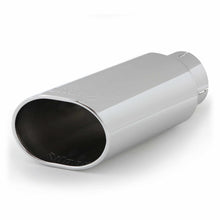 Load image into Gallery viewer, Tailpipe-Tip-Kit---Ss-Obround-Slash-Cut---Chrome---4In-Tube---5In-X-6In-X-14In