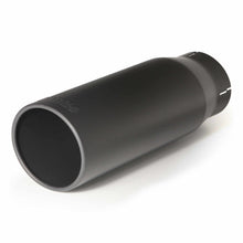 Load image into Gallery viewer, Tailpipe-Tip-Kit---Ss-Round-Straight-Cut---Black---3.5In-Tube---4.38In-X-12In