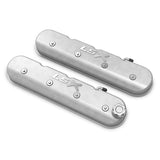 Holley 241-405 Tall LS Valve Cover with LSX Logo - Natural Machined Finish