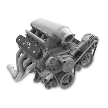 Load image into Gallery viewer, Tall-Ls-Valve-Cover-With-Lsx-Logo---Satin-Black-Machined-Finish