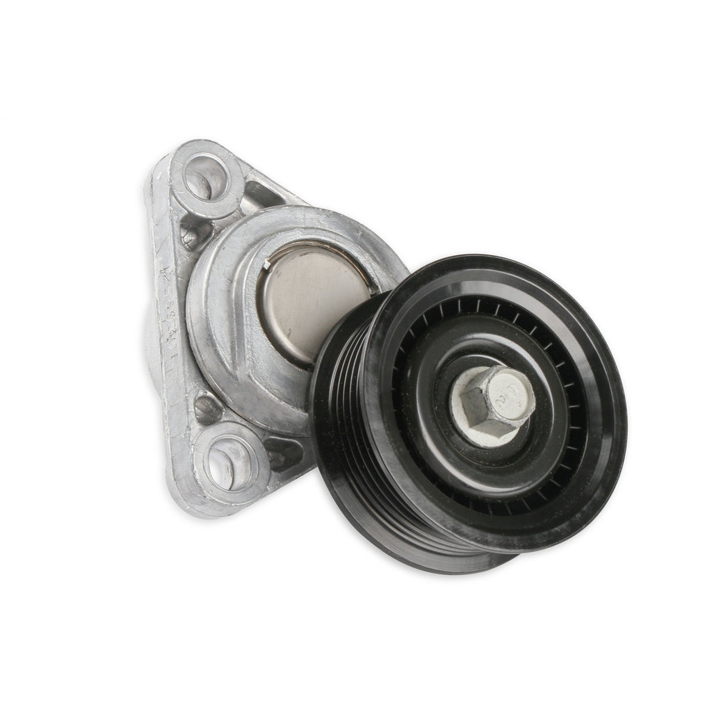 Tensioner-Assembly-With-Grooved-Pulley
