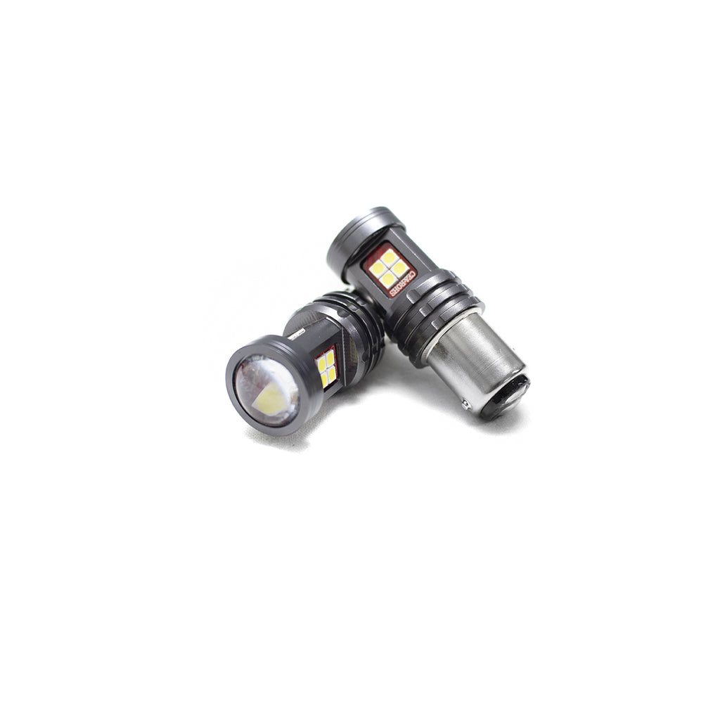 Terminator-Series-White-1157-Base-Led-Replacement-Bulbs---Drl,-Brake-Light
