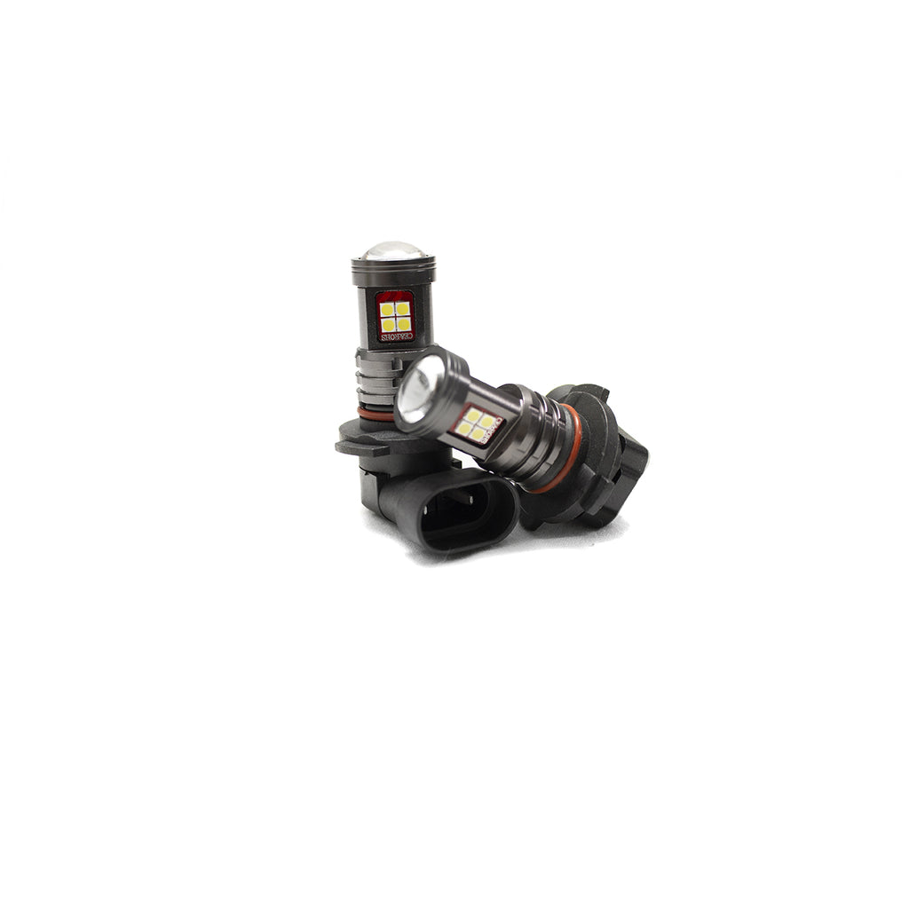 Terminator-Series-White-H10-Base-Led-High-Power-Replacement-Bulbs---Foglight