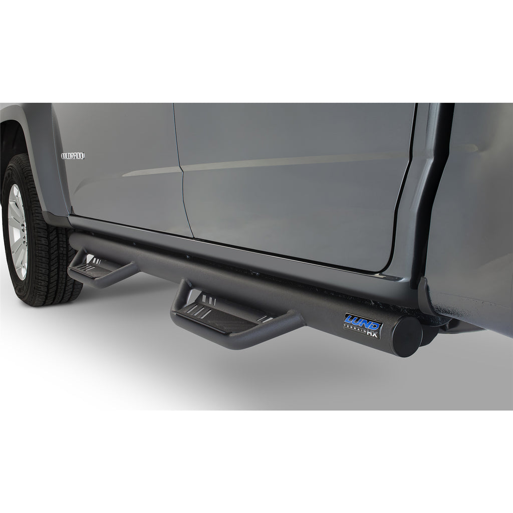 Terrain-Hx-Step-Black-Cab-Length-Nerf-Steps-;-15-22-ColoradoCanyon-Crew-Cab