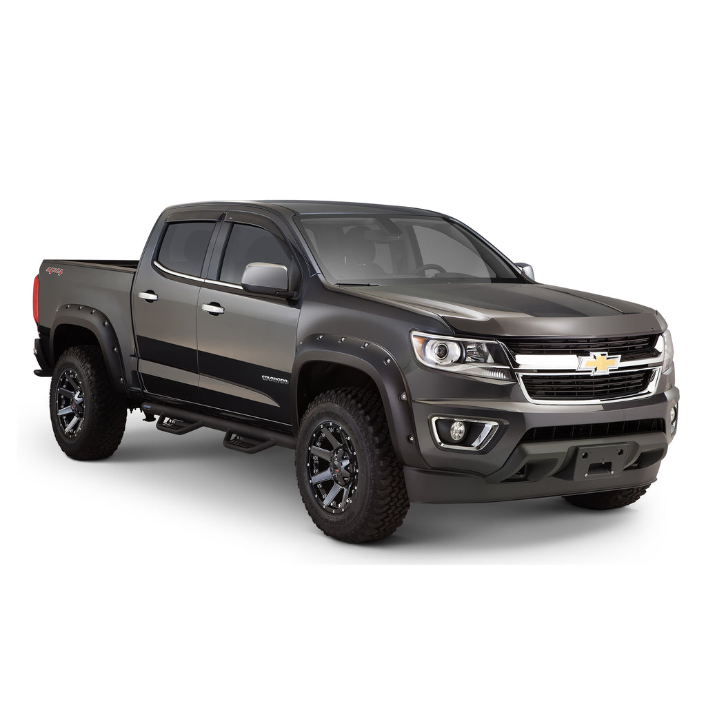 Terrain-Hx-Step-Black-Cab-Length-Nerf-Steps-;-15-22-ColoradoCanyon-Crew-Cab