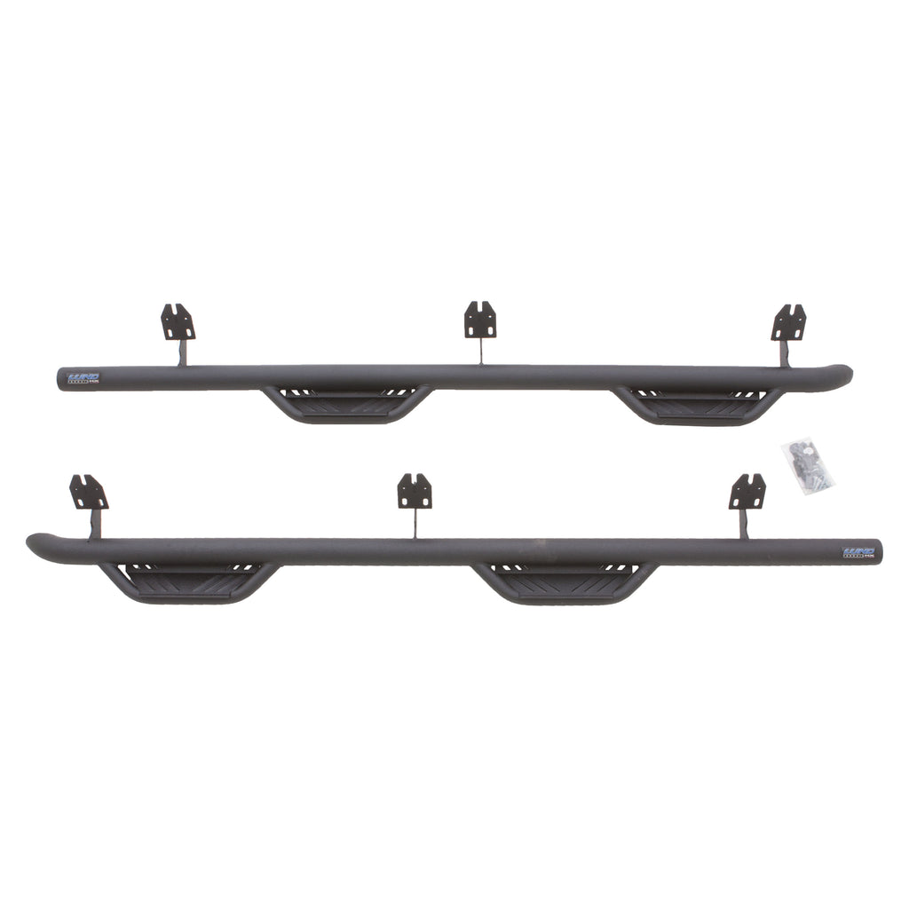 Terrain-Hx-Step-Black-Cab-Length-Nerf-Steps-;-15-24-F150-Crew-Cab-17-22-Super-Duty-Crew-Cab