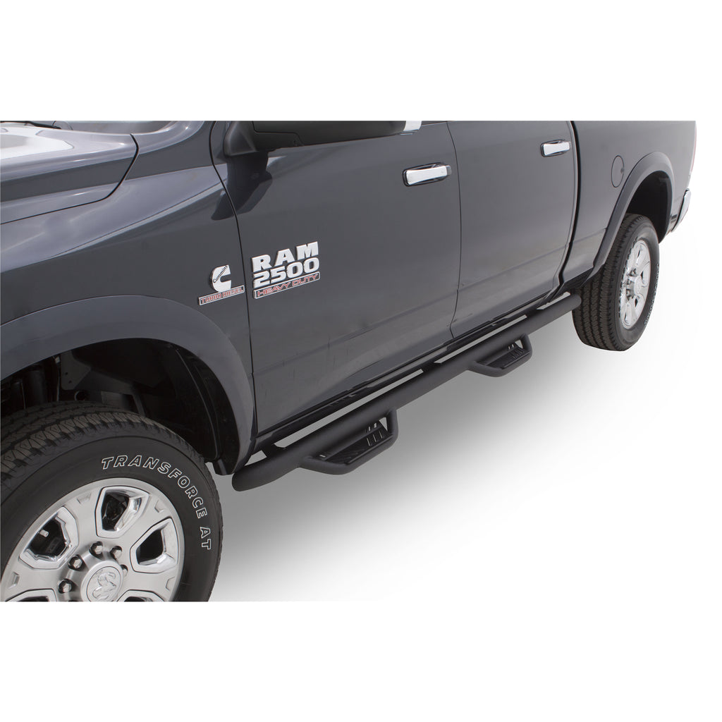 Terrain-Hx-Step-Black-Cab-Length-Nerf-Steps-;-Dodge-Ram-09-15-Crew-Cab-1500-10-24-25003500