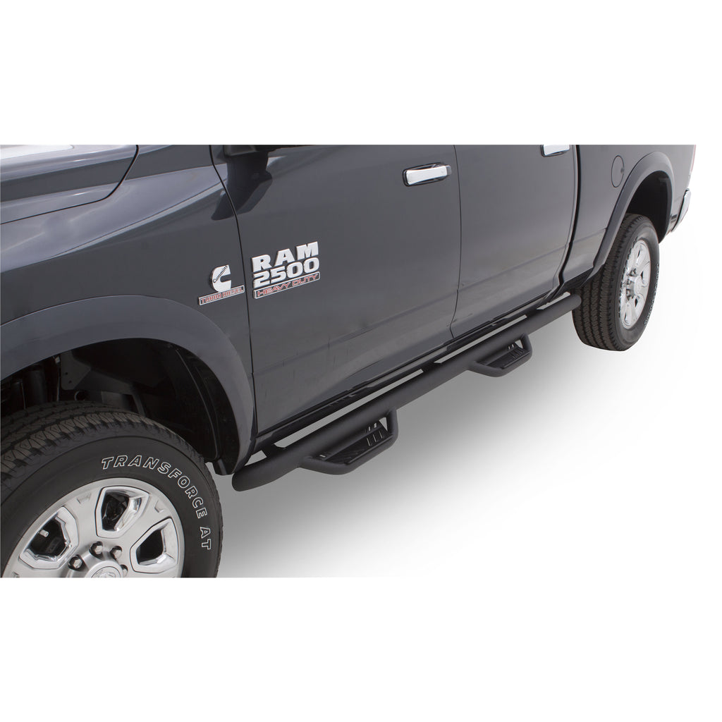 Terrain-Hx-Step-Black-Cab-Length-Nerf-Steps-;-Dodge-Ram-09-15-Crew-Cab-1500-10-24-25003500