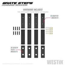 Load image into Gallery viewer, Textured-Black-Running-Boards-54-Inches-Textured-Black-Grate-Steps-Running-Board-(Brkt-Sold-Sep)