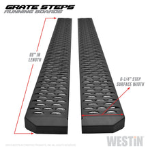 Load image into Gallery viewer, Textured-Black-Running-Boards-68-Inches-Textured-Black-Grate-Steps-Running-Board-(Brkt-Sold-Sep)