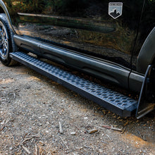 Load image into Gallery viewer, Textured-Black-Running-Boards-68-Inches-Textured-Black-Grate-Steps-Running-Board-(Brkt-Sold-Sep)