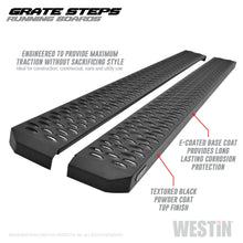Load image into Gallery viewer, Textured-Black-Running-Boards-75-Inches-Textured-Black-Grate-Steps-Running-Board-(Brkt-Sold-Sep)