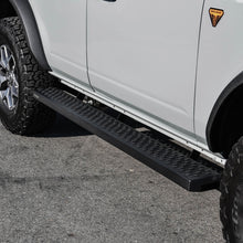 Load image into Gallery viewer, Textured-Black-Running-Boards-75-Inches-Textured-Black-Grate-Steps-Running-Board-(Brkt-Sold-Sep)
