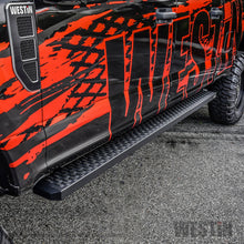 Load image into Gallery viewer, Textured-Black-Running-Boards-90-Inches-Textured-Black-Grate-Steps-Running-Board-(Brkt-Sold-Sep)