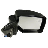 Crown Automotive 5155460AF Textured Right Power, Heated, Fold-Away Mirror for 07-15 Jeep MK Patriot w/ RHD