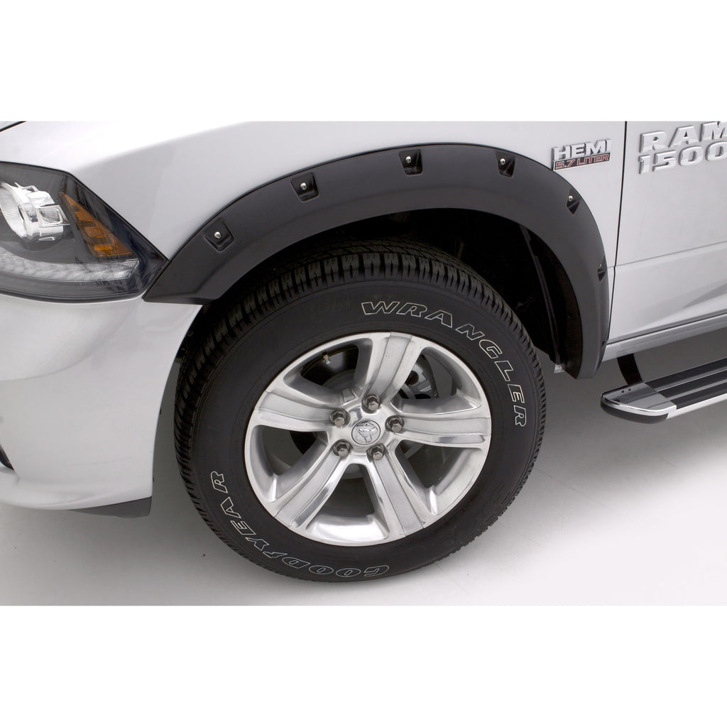 Textured-Rivet-Style-Flares(4)-;-Dodge-Ram-94-01-1500Br94-02-25003500-;-Bolt-On-Look