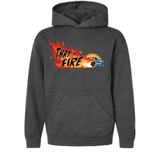 Load image into Gallery viewer, Thats-Fire-Youth-Hoodie---H-Coal