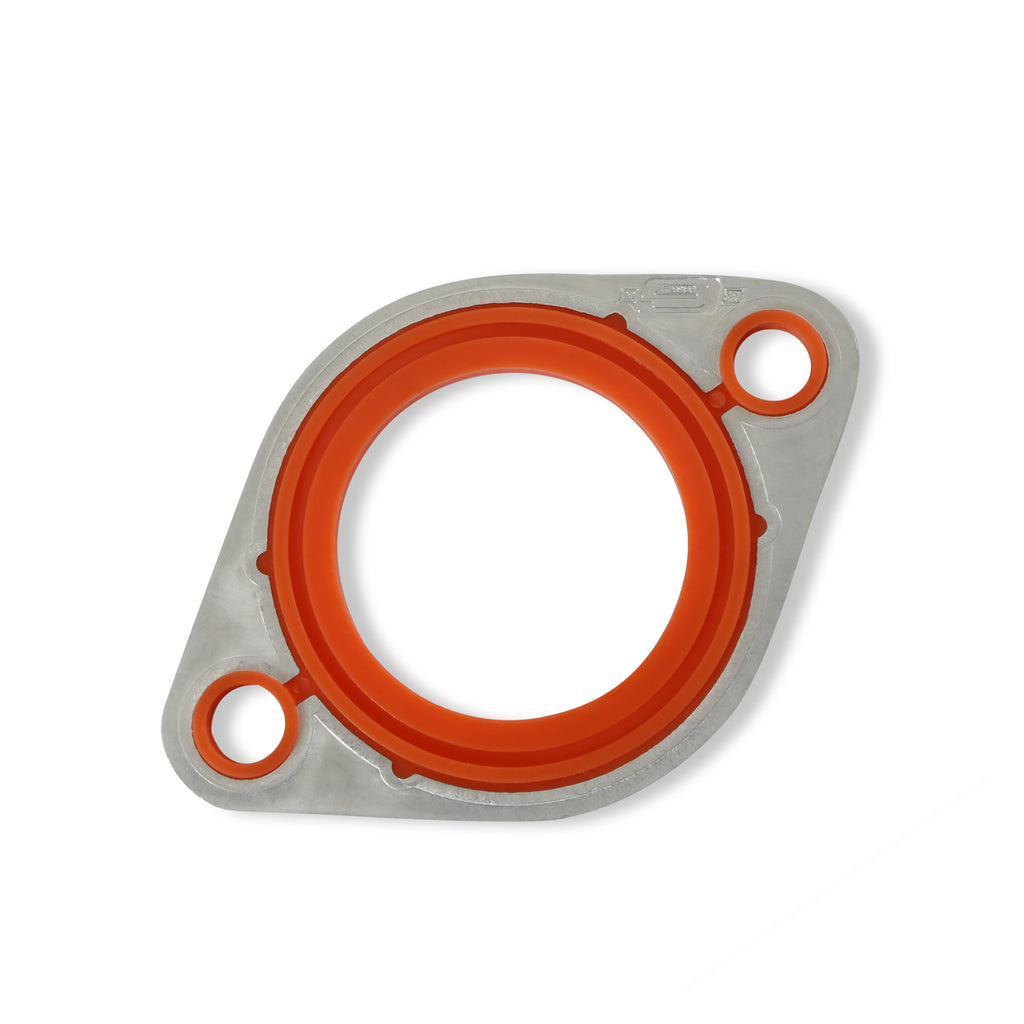 Thermostat-Gasket---Molded-Rubber-On-Aluminum-Carrier