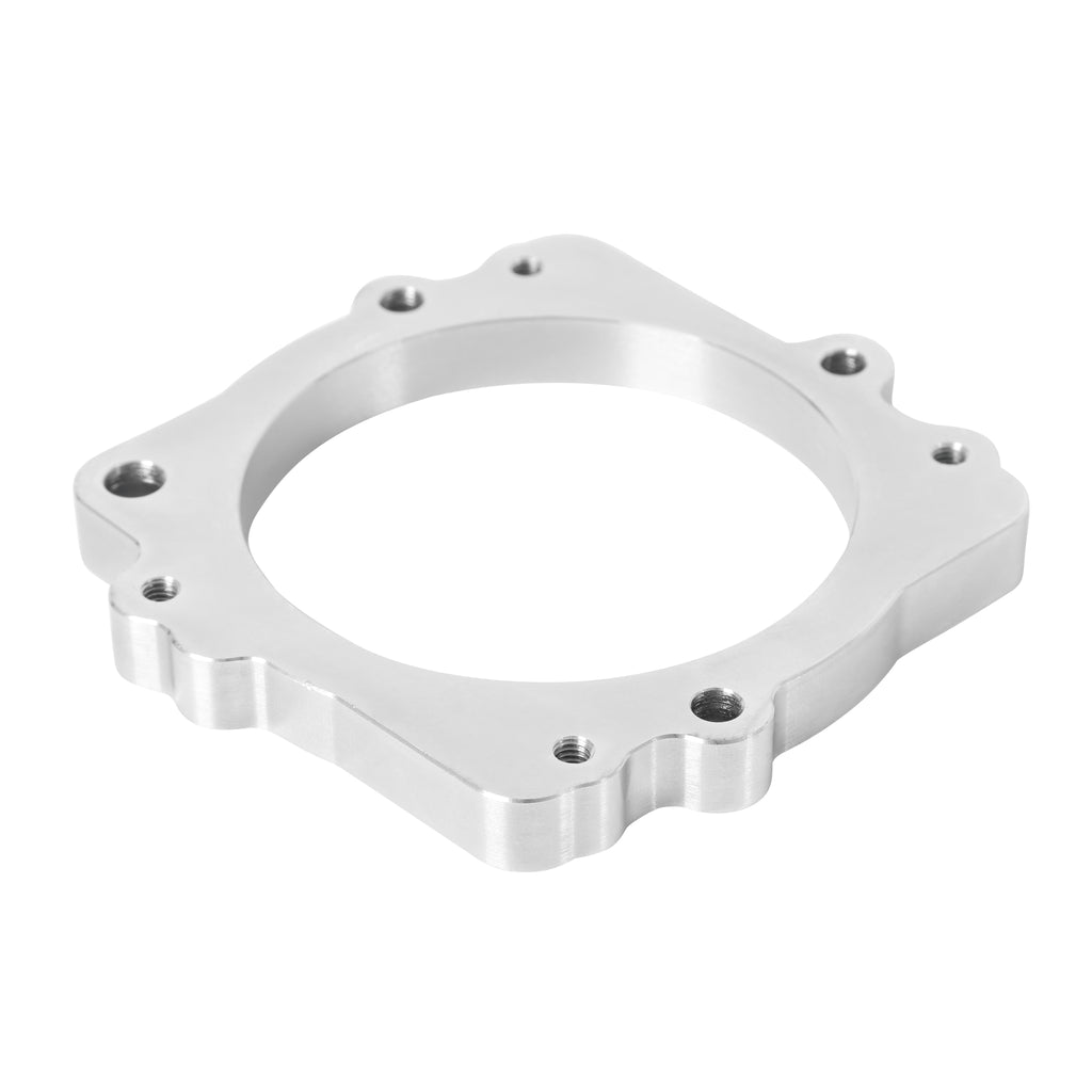 Throttle-Body-Adapter---Ford-7.3L-Low-Profile-Intake-Manifold---Gt500-Throttle-Body