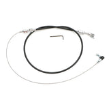 Trans-Dapt 4124 THROTTLE CABLE KIT 36 in. UNIVERSAL BLACK HOUSING