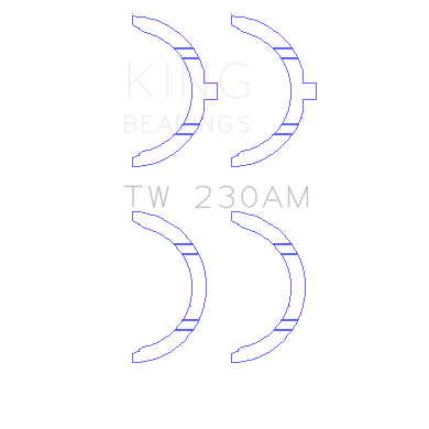 Thrust-Washer-Set-For-Toyota-5R6R7R8R16R