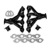 Flowtech 11701FLT  Tight Fit Block  Hugger Headers - Black Paint