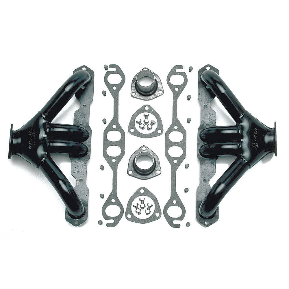 Tight-Tubes-Street-Rod-Headers;-Sb-Chevrolet-283-400;-1-58-In.-Tubes-Black-Maxx