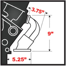Load image into Gallery viewer, Tight-Tubes-Street-Rod-Headers;-Sb-Chevrolet-283-400;-1-58-In.-Tubes-Black-Maxx